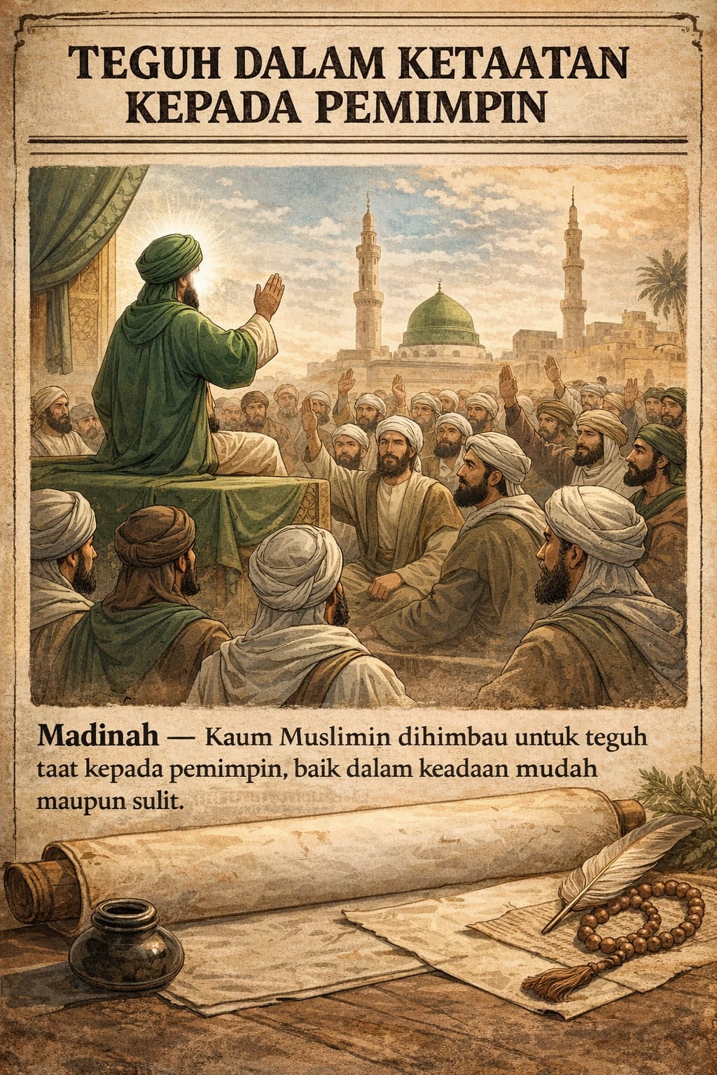Teguh dalam Ketaatan dan Ujian Keimanan pada Masa Rasulullah ﷺ