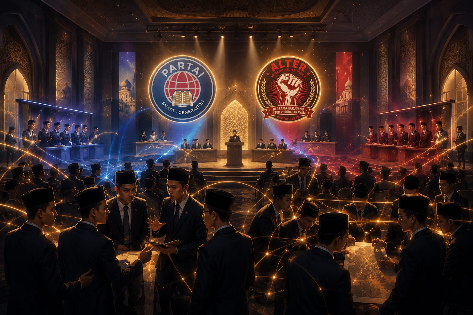 Dinamika Politik Ma’had Aly Andalusia Memanas, PSG dan ALTER Saling Lempar Narasi